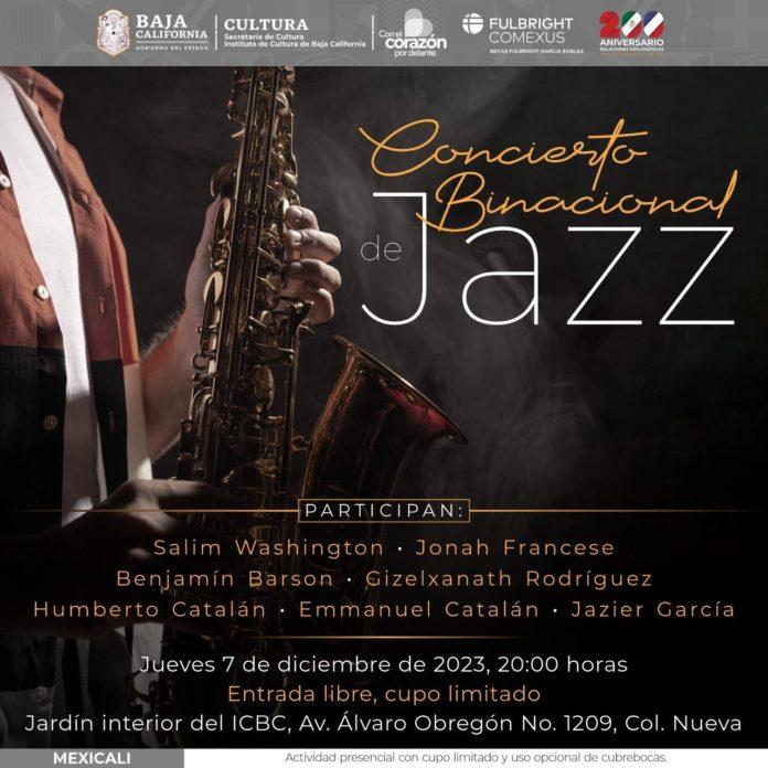CELEBRA SECRETARÍA CULTURA 200 AÑOS DE AMISTAD ENTRE MÉXICO Y ESTADOS UNIDOS CON CONCIERTO DE JAZZ. lasnoticias.info