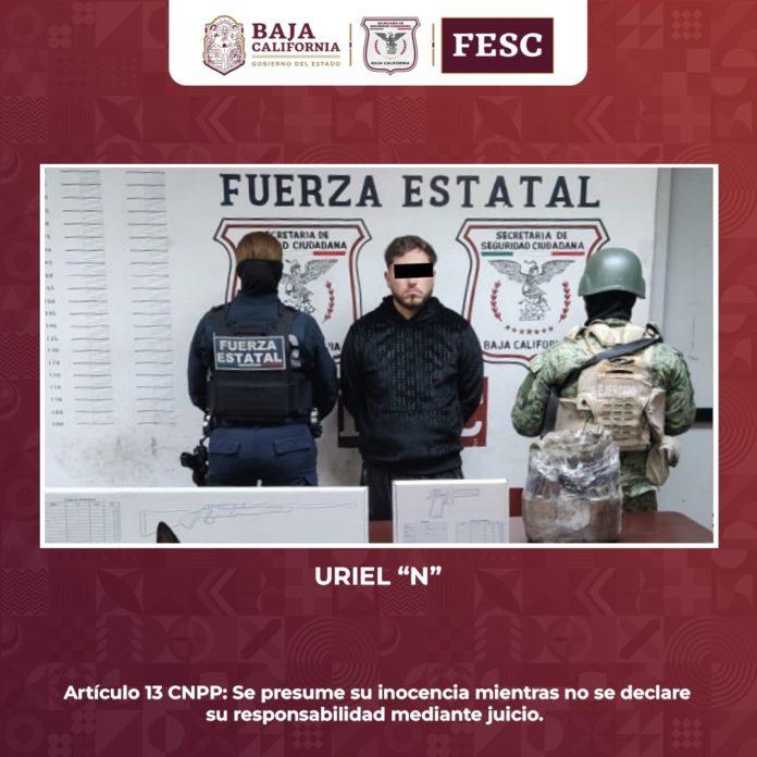 DECOMISA FESC ARMAS DE FUEGO Y CARTUCHOS ÚTILES EN MEXICALI. lasnoticias.info