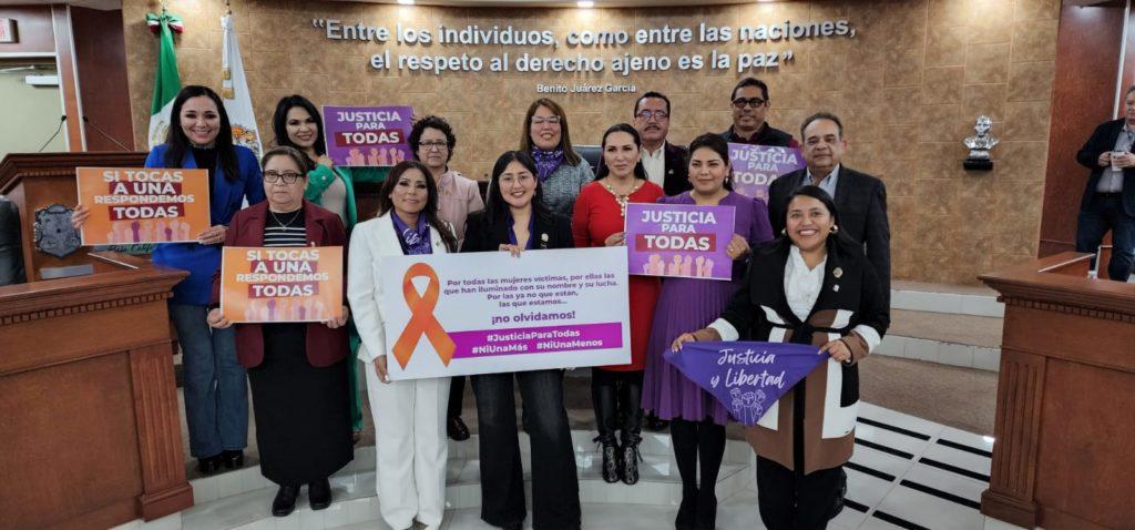 APRUEBA CONGRESO DEL ESTADO PAQUETE DE REFORMAS DEL TIPO PENAL DEL FEMINICIDIO Y VIOLENCIA ACIDA. lasnoticias.info