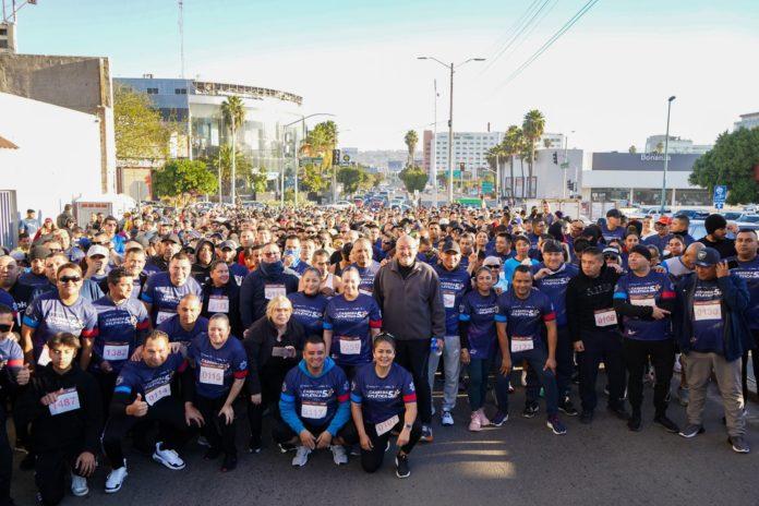 REALIZÓ SSPCM CARRERA ATLÉTICA EN HONOR A POLICÍAS. lasnoticias.info