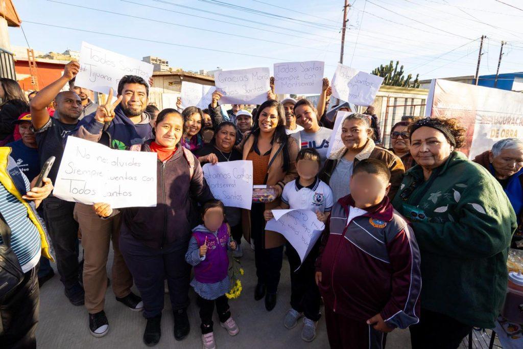 INAUGURA ALCALDESA MONTSERRAT CABALLERO PAVIMENTACIÓN EN COLONIA LAS CUMBRES. lasnoticias.info