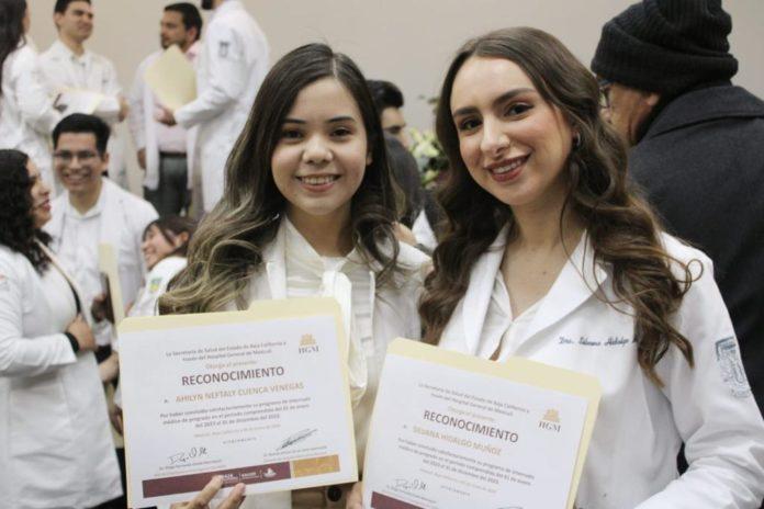 EGRESAN 28 MÉDICOS INTERNOS DEL HOSPITAL GENERAL DE MEXICALI. lasnoticias.info