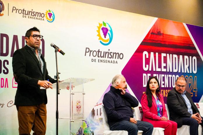 ENCABEZA ARMANDO AYALA PRESENTACIÓN DE CALENDARIO DE EVENTOS TURÍSTICOS EN 2024. lasnoticias.info