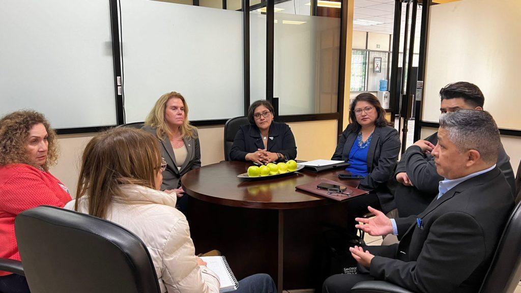RECIBE CONALEP BC A AUTORIDADES EDUCATIVAS DE COLEGIOS COMUNITARIO DE CALIFORNIA. lasnoticias.info
