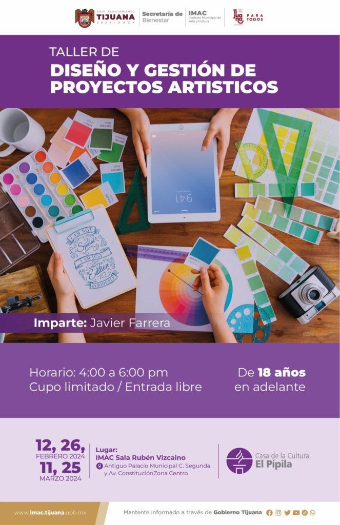 OFRECERÁ IMAC TALLER DE DISEÑO DE PROYECTOS ARTÍSTICOS. lasnoticias.info
