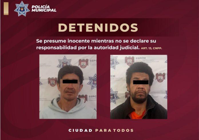 POLICÍA MUNICIPAL CAPTURA A DOS SUJETOS QUE TRANSPORTABAN EL CADÁVER DE UNA MUJER. lasnoticias.info