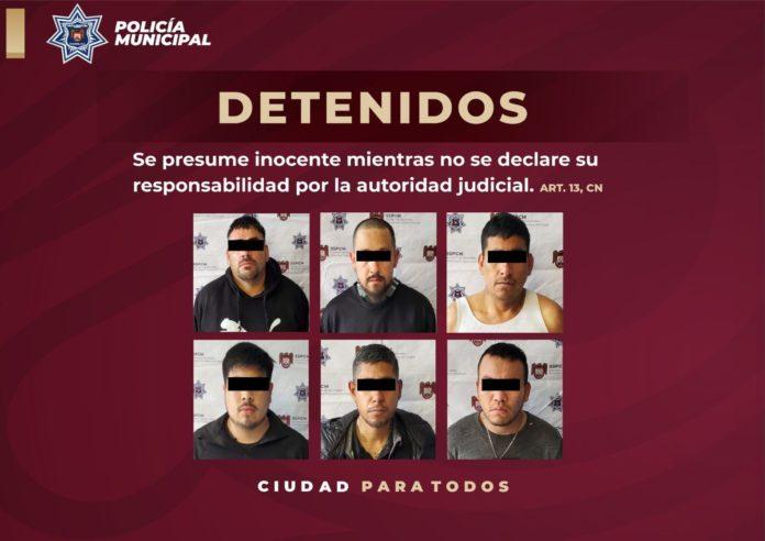 SECRETARÍA DE SEGURIDAD DE TIJUANA, INFORMA SOBRE DETENCIÓN DE 7 PERSONAS Y DECOMISO DE ARMAMENTO. lasnoticias.info