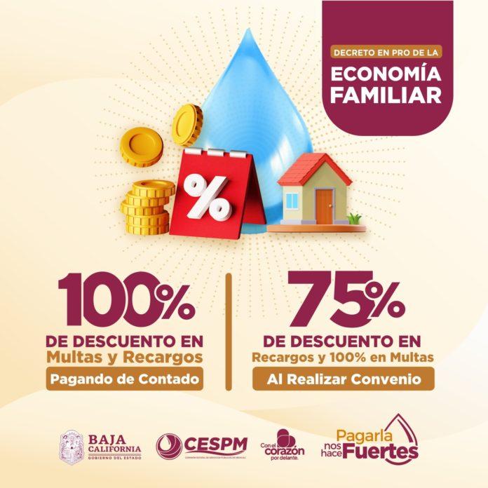 INVITA CESPM A APROVECHAR CONDONACIÓN DEL 100 Y 75% EN MULTAS Y RECARGOS DE AGUA POTABLE. lasnoticias.info