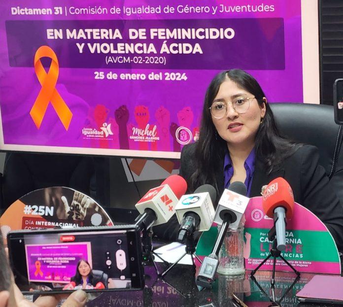 APRUEBA CONGRESO DEL ESTADO PAQUETE DE REFORMAS DEL TIPO PENAL DEL FEMINICIDIO Y VIOLENCIA ACIDA. lasnoticias.info