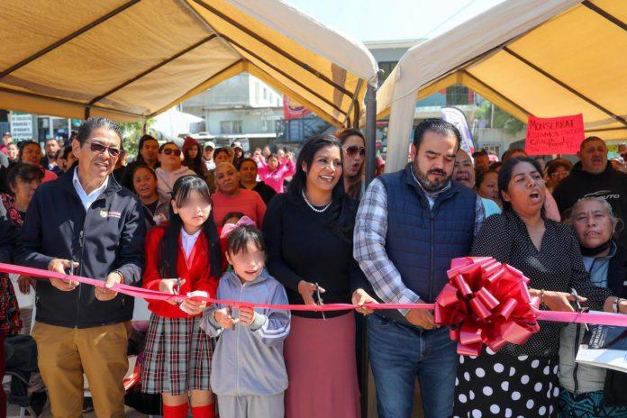 ALCALDESA MONTSERRAT CABALLERO ENTREGA OBRA DE PAVIMENTACIÓN DE MÁS DE 4.5 MDP A RESIDENTES DEL ALTIPLANO. lasnoticias.info