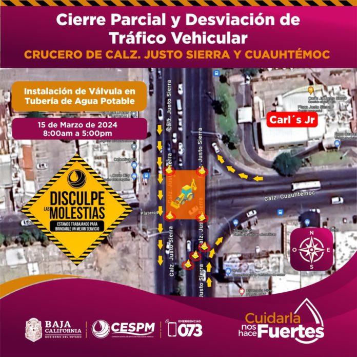 CONTINÚA CESPM LA REPOSICIÓN DE LA LÍNEA DE AGUA POTABLE EN CALZADA JUSTO SIERRA. lasnoticias.info