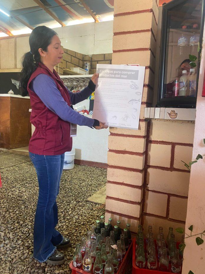 REALIZA COEPRIS BC RECOMENDACIONES A PESCADERÍAS DE SAN QUINTÍN POR CUARESMA. lasnoticias.info
