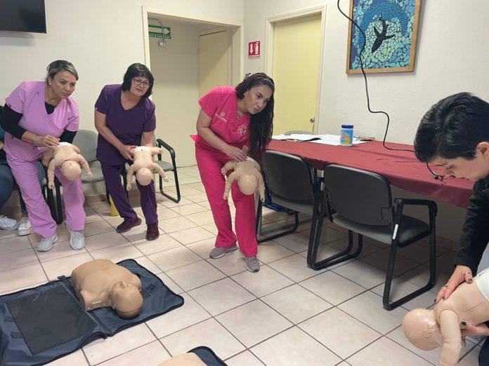 RECIBE SDIF CAPACITACIÓN EN REANIMACIÓN PULMONAR PEDIÁTRICA. lasnoticias.info