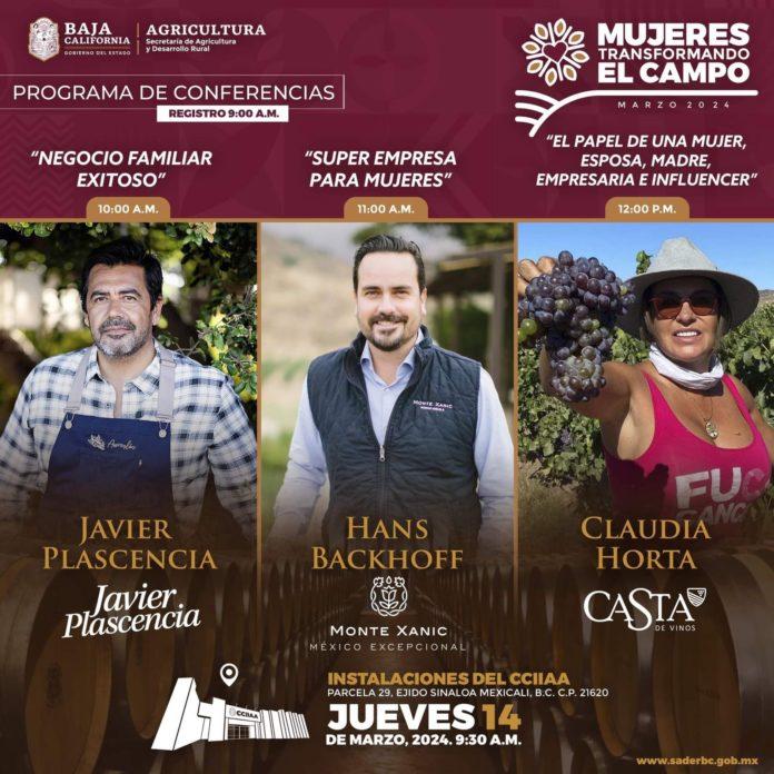 INVITA SADERBC A TERCER ENCUENTRO DE MUJERES TRANSFORMANDO EL CAMPO. lasnoticias.info