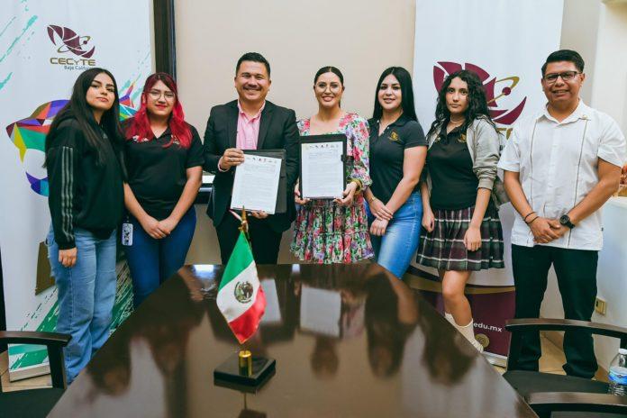 COLABORAN CECyTE BC E INSTITUTO DE LA JUVENTUD DE MEXICALI PARA DESARROLLO PROFESIONAL DE ESTUDIANTES. lasnoticias.info