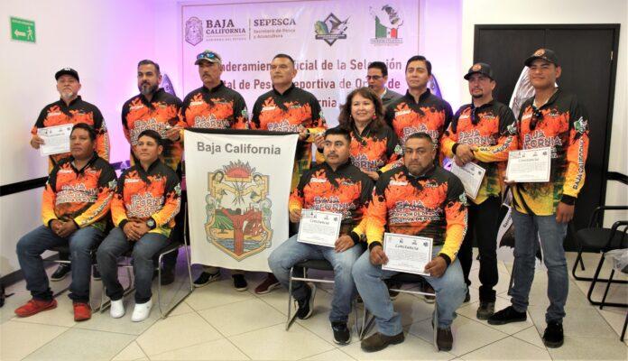 ABANDERA SEPESCA BC A LA SELECCIÓN ESTATAL DE PESCA DEPORTIVA DE PLAYA. lasnoticias.info