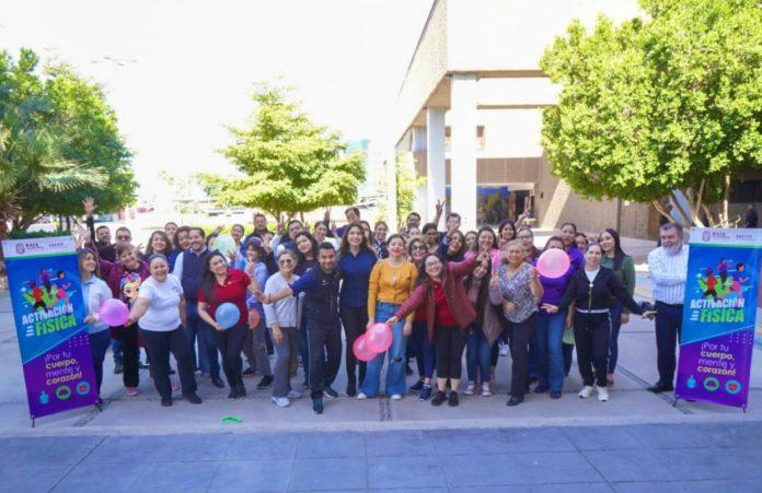 PROMUEVE SECRETARÍA DE SALUD ACTIVACIÓN FÍSICA EN EL ENTORNO LABORAL. lasnoticias.info