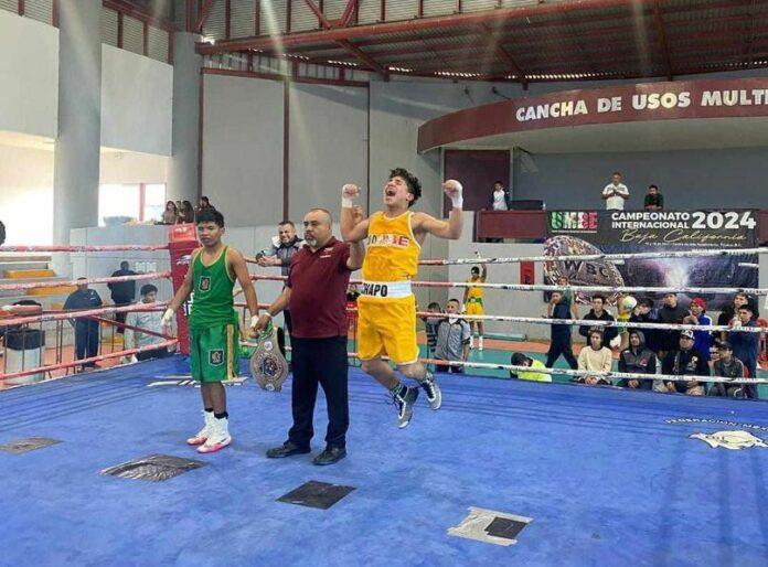 GANA ALUMNO DE CECyTE BC CAMPEONATO INTERNACIONAL DE BOXEO AMATEUR. lasnoticias.info
