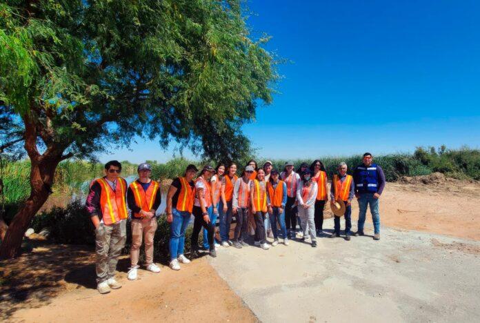 EXPLORAN ESTUDIANTES PROCESO DE TRATAMIENTO DE AGUAS RESIDUALES EN PLANTA 