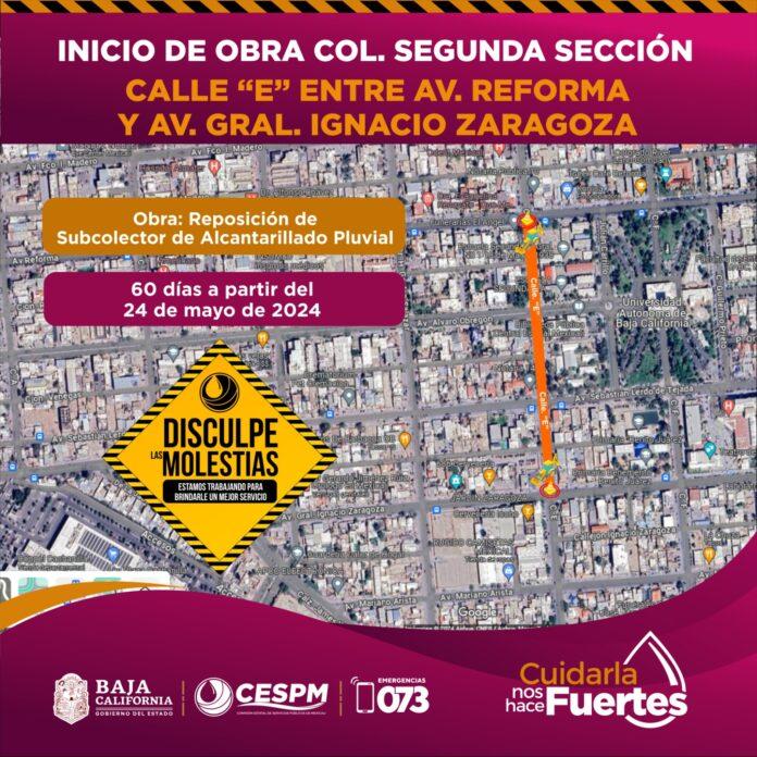 ANUNCIA CESPM REPOSICIÓN DE SUBCOLECTOR DEL SISTEMA DE ALCANTARILLADO PLUVIAL. lasnoticias.info