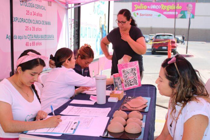 INAUGURAN “MÓDULO ROSA MÓVIL” EN PLAZA LAS FUENTES, COMO PARTE DE LOS SERVICIOS PERMANENTES PARA DETECTAR CÁNCER EN LA MUJER. lasnoticias.info