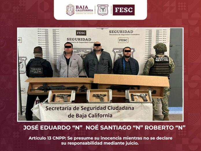 PERMITE DENUNCIA CAPTURAR A TRES HOMBRES ARMADOS EN PLAYAS DE ROSARITO: SSCBC. lasnoticias.info