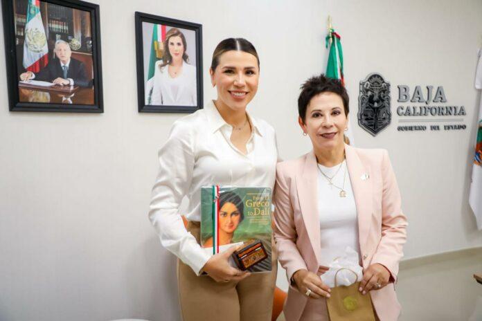 REFUERZA GOBERNADORA MARINA DEL PILAR RELACIÓN BINACIONAL CON LA EMBAJADORA DE MÉXICO EN SAN DIEGO. lasnoticias.info