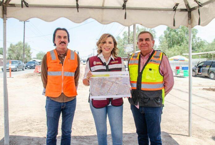 EMPRENDE GOBIERNO DE MARINA DEL PILAR REHABILITACIÓN DE VIALIDAD EN EJIDO PUEBLA EN BENEFICIO DE MÁS DE 200 MIL PERSONAS. lasnoticias.info