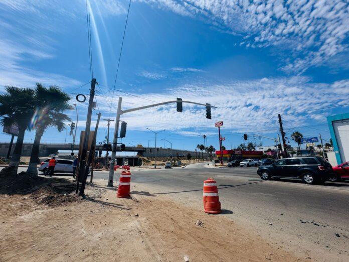 CONTINÚA SIDURT CON CONSTRUCCIÓN DE NUEVAS GAZAS EN NODO VIAL EL GALLO EN ENSENADA. lasnoticias.info
