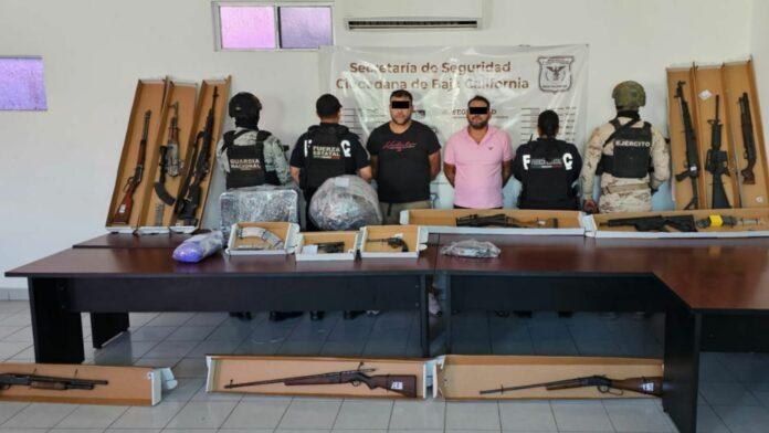 CAPTURAN FESC, SEDENA Y GN A PRESUNTOS GENERADORES DE VIOLENCIA EN ENSENADA. lasnoticias.info
