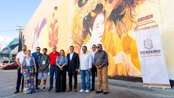 RENUEVAN MURALES DE LA CHINESCA CON EL PROGRAMA ‘RUTAS MÁGICAS DEL COLOR’. lasnoticias.info