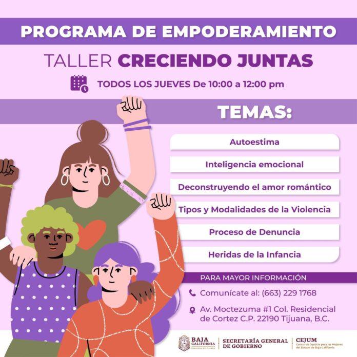 INVITA CEJUM A MUJERES A PARTICIPAR EN TALLERES DE EMPODERAMIENTO GRATUITOS. lasnoticias.info