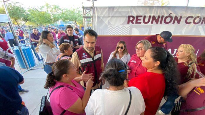 ARMANDO CARRAZCO, DIRECTOR DE CESPM, ATIENDE SOLICITUDES EN REUNIONES COMUNITARIAS EN EL VALLE Y LA CIUDAD. lasnoticias.info
