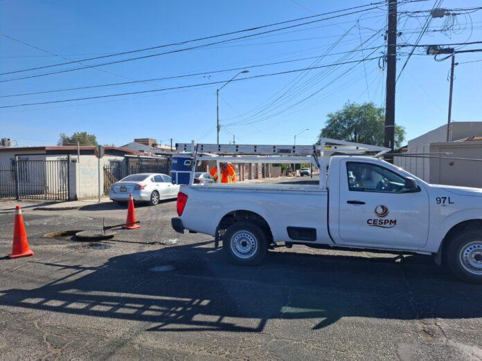 CESPM INTENSIFICA MANTENIMIENTO Y REPARACIONES EN DIVERSOS PUNTOS DE MEXICALI. lasnoticias.info