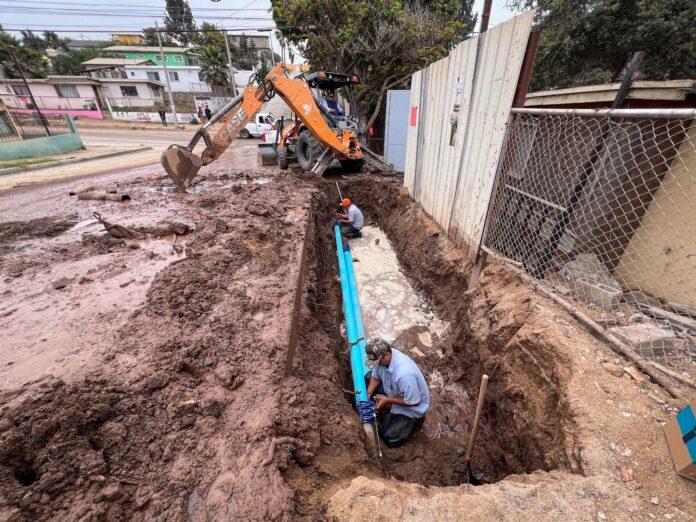 ATIENDE CESPE FUGA DE AGUA POTABLE EN LOMA LINDA. lasnoticias.info