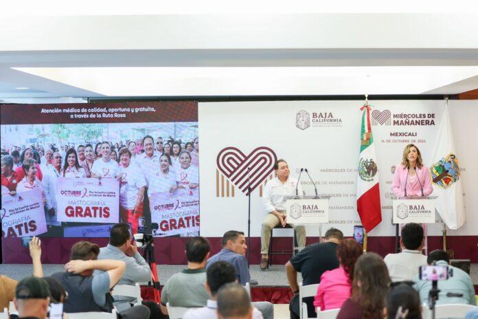 LLEGA RUTA ROSA A LOCALIDADES VULNERABLES PARA LA DETECCIÓN OPORTUNA DEL CÁNCER DE MAMA: GOBERNADORA MARINA DEL PILAR. lasnoticias.info