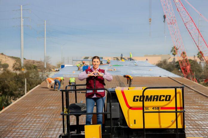 SUPERVISA GOBERNADORA MARINA DEL PILAR AVANCE DEL NODO MORELOS. lasnoticias.info