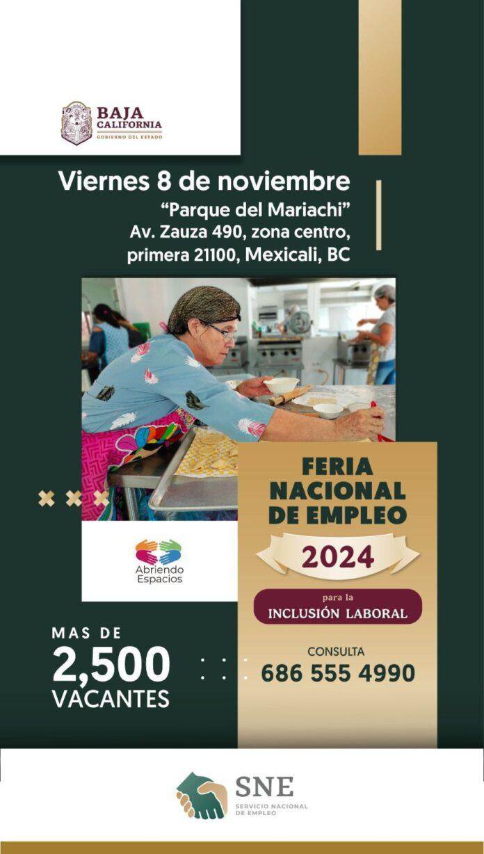 LLEVARÁN FERIAS DE EMPLEO A TIJUANA Y MEXICALI. lasnoticias.info