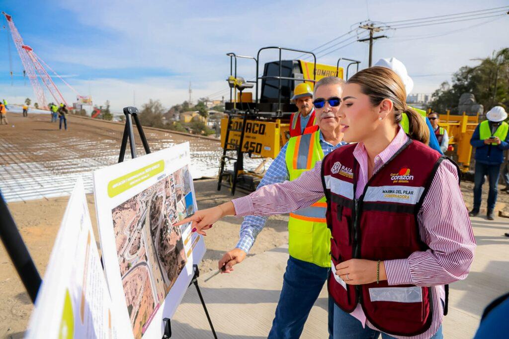 SUPERVISA GOBERNADORA MARINA DEL PILAR AVANCE DEL NODO MORELOS. lasnoticias.info