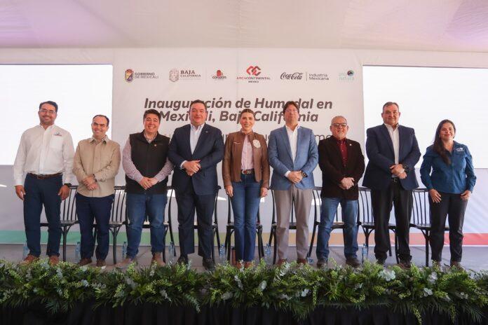 INAUGURA GOBERNADORA MARINA DEL PILAR HUMEDAL ARTIFICIAL QUE BENEFICIARÁ A MÁS DE 28 MIL PERSONAS EN EL VALLE DE MEXICALI. lasnoticias.info