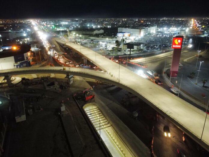 ALISTA SIDURT APERTURA DE PUENTE EN DISTRIBUIDOR VIAL LÁZARO CÁRDENAS Y VENUSTIANO CARRANZA. lasnoticias.info