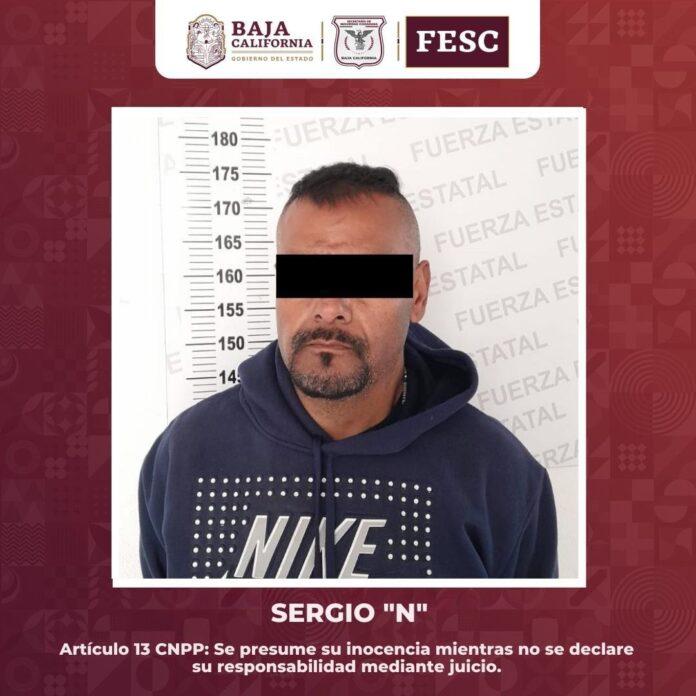 DETIENE FESC A FUGITIVO DE LA JUSTICIA DE BAJA CALIFORNIA, ESTÁ ACUSADO DE PORTACIÓN DE ARMAS PROHIBIDAS. lasnoticias.info