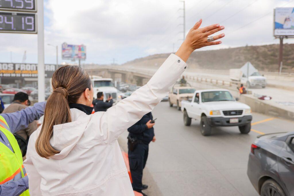 INAUGURA GOBERNADORA MARINA DEL PILAR NODO MORELOS PARA AGILIZAR LA MOVILIDAD DE MÁS DE 500 MIL TIJUANENSES DIARIAMENTE. lasnoticias.info