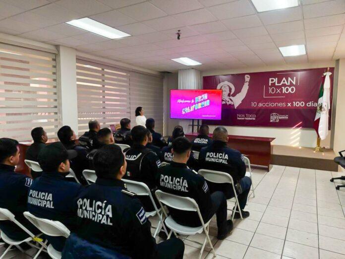 SENSIBILIZA SECRETARÍA DE TURISMO A ELEMENTOS POLICIACOS PARA TIANGUIS TURÍSTICO. lasnoticias.info