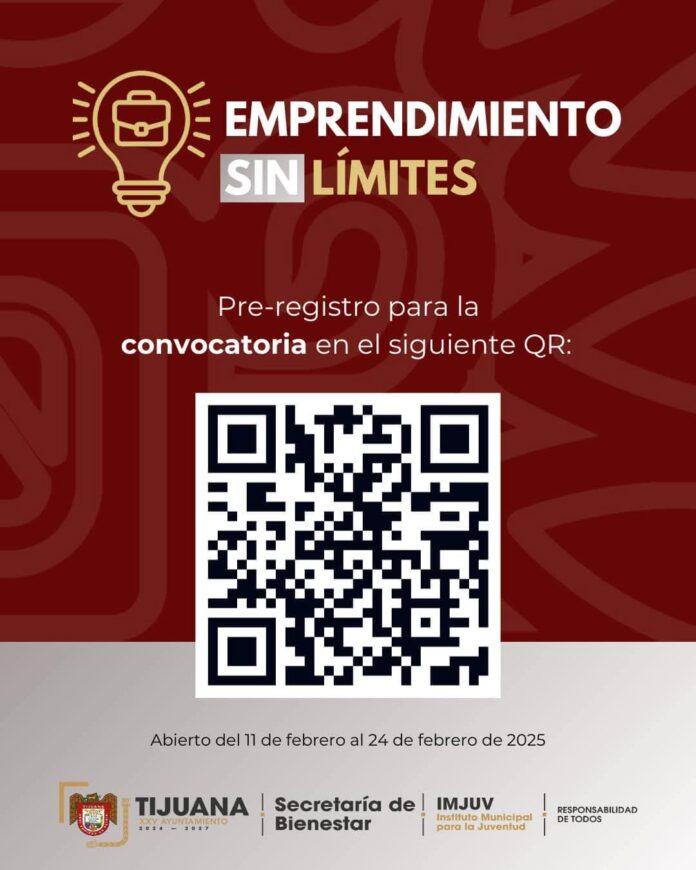 Inicia XXV Ayuntamiento de Tijuana pre-registro de la convocatoria 'Emprendimiento Sin Límites'