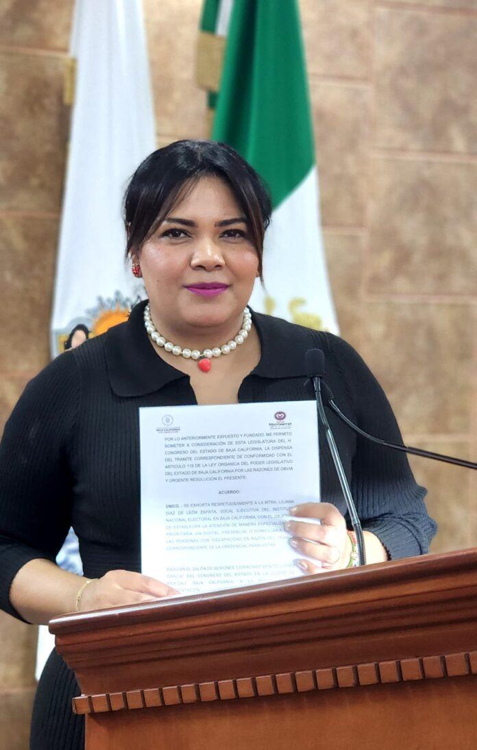 EXHORTAN A VOCAL EJECUTIVA DEL INE A ESTABLECER ATENCIÓN ESPECIALIZADA PARA PERSONAS CON DISCAPACIDAD