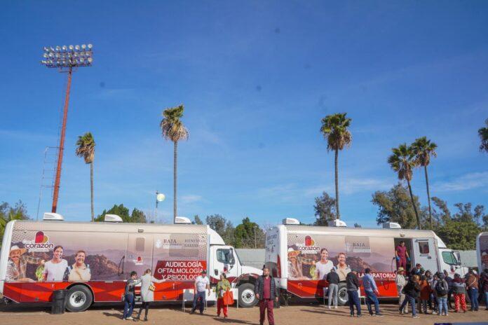 CENTROS DE SALUD MÓVILES ACUDEN AL VALLE DE MEXICALI, SAN QUINTÍN Y TIJUANA DEL 4 AL 8 DE FEBRERO. lasnoticias.info