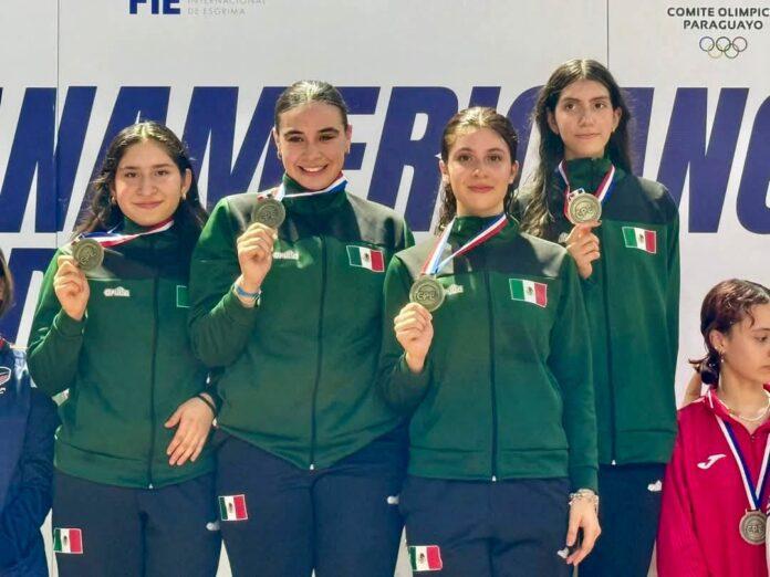 ALEJANDRA BELTRÁN CONQUISTA EL ORO PANAMERICANO EN SABLE POR EQUIPOS.lasnoticias.info