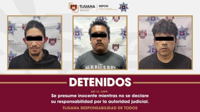 Detienen elementos de la SSPCM a tres personas por delitos contra la salud.lasnoticias.info