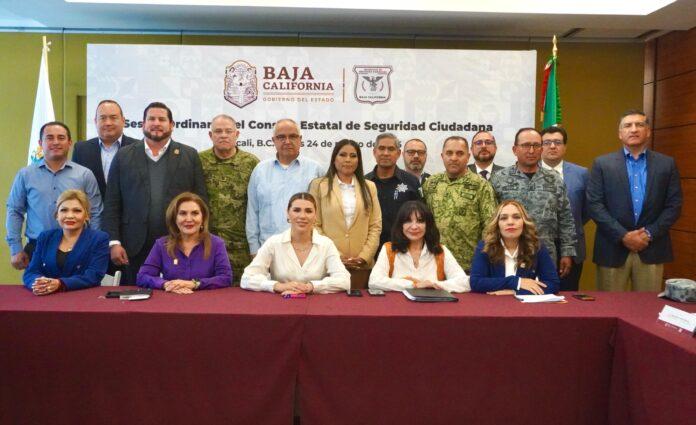 ENCABEZA GOBERNADORA MARINA DEL PILAR SESIÓN ORDINARIA DEL CONSEJO ESTATAL DE SEGURIDAD PARA LA ATENCIÓN A LAS CAUSAS Y LA CONSTRUCCIÓN DE LA PAZ.lasnoticias.info